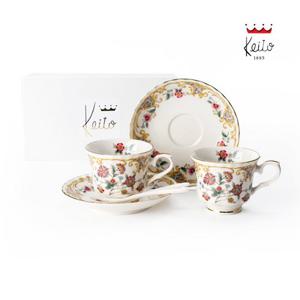 임페리얼 2인조 커피잔세트 6P 수입 명품 찻잔 결혼 기념일 부모님 선물세트