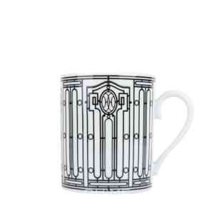 (국내당일출고) 테이블웨어 머그컵 H데코 화이트/블랙