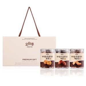 오하루 자연가득 메이플 시나몬 정과 선물세트 1박스