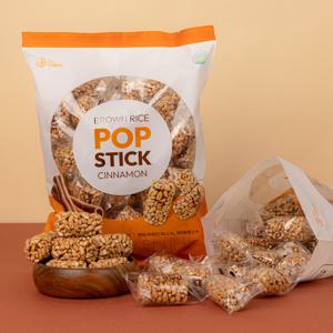 더오담 시나몬 현미팝스틱 200g 국내산 현미 쌀과자