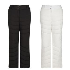 양말제공 여성 구스 다운 부츠컷 팬츠 121D4PT371