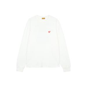 휴먼메이드 BEAR 그래픽 롱슬리브 티셔츠 화이트 HM30CS025-WH