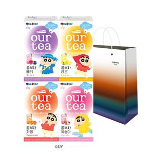 아워티 콤부차 10p 4종 세트 +쇼핑백