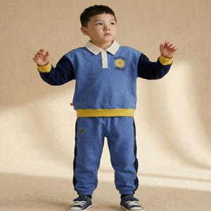 [정가 99,000] 선컬러블럭 카라맨투맨조거상하복 BK6SST04