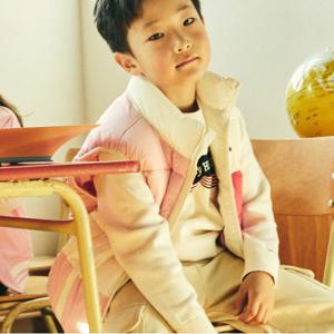 타미힐피거 [UNISEX] 패딩 베스트 (T42F0QVT340BT10JZ)