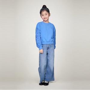 타미힐피거 슬리브 자수 스웨트 셔츠 (T42F0KKO330GT1C30)