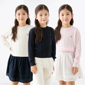 타미힐피거 케이블 스웨터 3종 택1 (T42F6WWO090GT1)