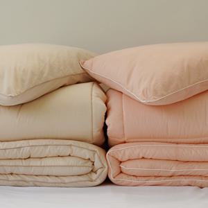 부드러운 드마카롱 60수 순면 사계절 차렵이불 침구세트 (SS/Q/K) 6colors