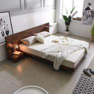 삼익가구 론다 멀바우 헤드형 침대매트제외-퀸