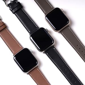 애플워치 레더 스트랩 밴드 11/10/9/8/울트라/7/6/5/4/3/2/SE3/SE2/SE 38/40/41/42/44/45/49/mm