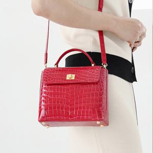 악어백 레이크 (Lake) 명품 악어가죽가방