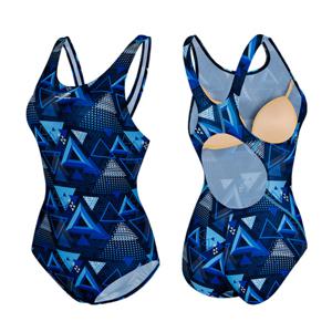 [프로테크]여성 피트니스 원피스 실내수영복 QXF0102