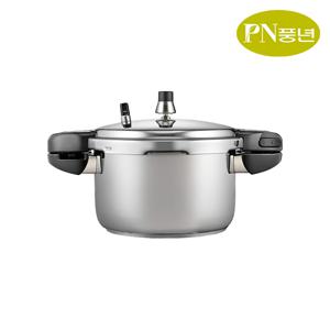 국산 바닥3중 인덕션&가스 10인용 압력솥 5.3L/하이클래드뉴비엔나 IH 압력밥솥 누룽지 가마솥 스텐