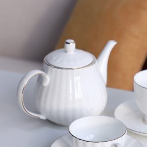 델러스 골드라인 도자기 티팟 주전자 900ml 1p