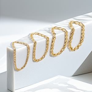 엘렌쥬얼리 14K 18K 사다리 체인 금 반지