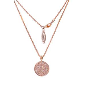 nsg4001 오스트리아정품 크리스탈 로즈골드 롱목걸이