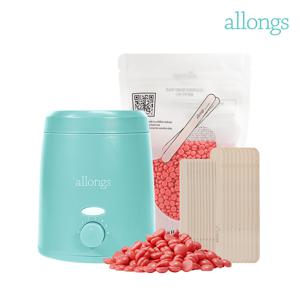 셀프 왁싱 미니 워머기 키트(미니 워머기+베리베리 왁스 200g+스파츌라 20개입)