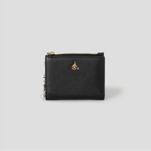 [빈폴ACC] 루시 지퍼 2단지갑 - 블랙 BE57A4M045