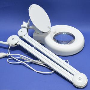 블루텍 조명확대경 클립형 BD-F5 5배율 4003005 렌즈경 127mm 클램프형