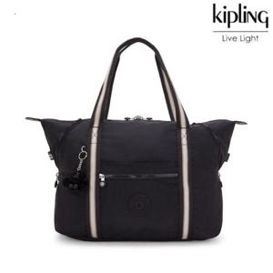 키플링 대용량 여행 보스턴백 아트M  누아 케이웹 베이지 KOCBR05 NKBE-JS