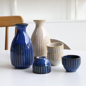 이츠 란 도쿠리 주병 350ml 사케잔 세트 2인 2color 택1