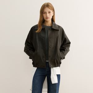 [25 F/W] 소프트 레더 블루종 점퍼 AWWJPP31030