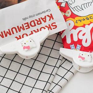 일본 산리오 키티 봉지 밀봉 집게 밀봉집게 봉지집게 밀봉클립 봉지클립 과자집게 봉투집게