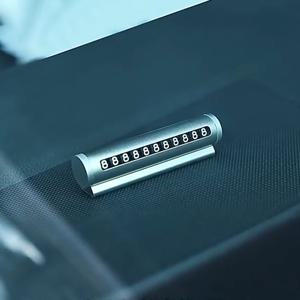 차량 주차 번호판 다이얼 전화번호판 자동차 필수 새차선물 폰번호 차전화번호알림판