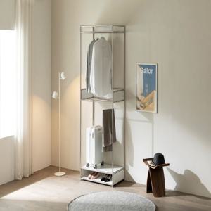 앳센셜 팔레트 메탈 드레스룸 행거형 [완제품 직접배송]