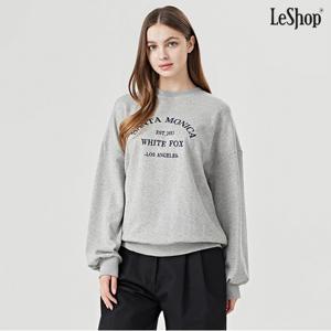 정상가:59,000원 ㅣ 모니카 레터링 자수 맨투맨 기모 티셔츠 (DP4LW005A)