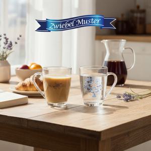 쯔비벨무스터 퓨어 글라스 머그 2p 세트