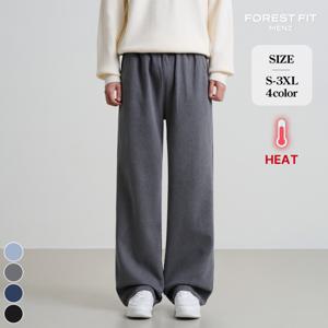 [브리치]  맨즈 / 남성 겨울기모 밴딩 와이드 데님 팬츠 (MJ2515)