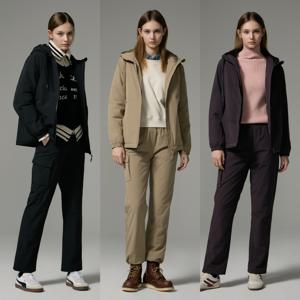 여성 패딩기모 셋업 2종 (F516W-2)