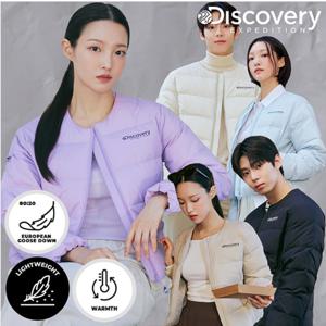 디스커버리 24FW 가격인하 여성 픽토르U 구스다운 오버핏 경량패딩 DWDJ8P046
