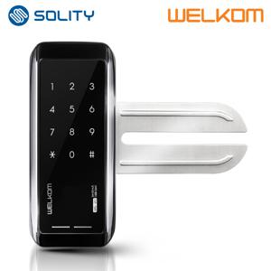 [수도권무료설치]  WG-10N 단문형 번호키전용[전자키無] 유리문용 디지털도어락 상가 업소 빌라 유리문용 좌우수문자동인식