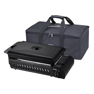 구이바다 L 베이직 + 가방 휴대용 가스 버너 그릴 3WAY 올블랙