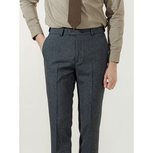 [하프클럽/엠필]남성 겨울 기모 프리미엄체크 스트라이프 히든밴딩정장바지30-38사이즈 5컬러중 택1