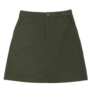 COGBJ F06299 KAF VERT FONCE 여성 미니 스커트
