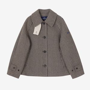 본사정품 Elle - Check 엘르 코트 - 체크 ASJF253KR85-CHK ★25FW 뉴컬러