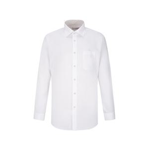 [듀퐁] 스트레치 배색 702 비즈니스 셔츠 화이트 SE4FM12LS702SWH