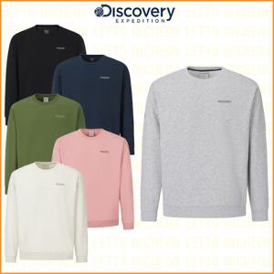 디스커버리 26SS 봄 세미오버핏 공용 덴버 스몰로고 맨투맨 DXMT33061-ICTT