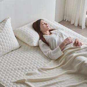 알러씰 고주파 무봉제 누빔 방수 진드기 차단 올인원 매트리스커버 SS