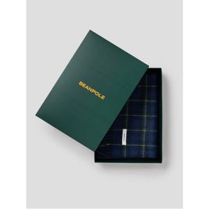 빈폴ACC 울 뉴체크 머플러 - 네이비 BE5X84M04R