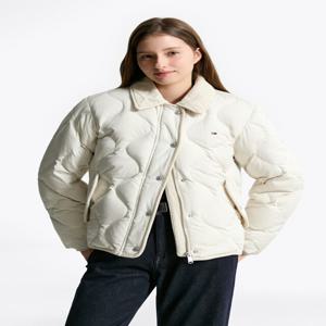 여성 쉐르파 퀼팅 다운점퍼 T32F6QJC21TWL1