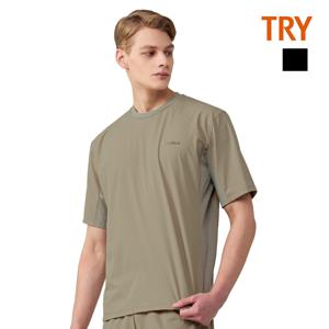 더뷰 남성 벤츄리 절개 티셔츠