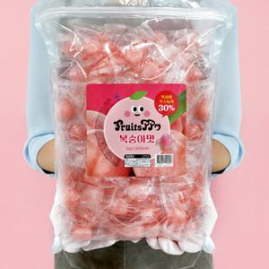 후르츠뽀 까먹는 젤리 복숭아 1kg