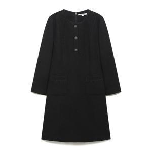 [본사][최초가:399,000원] 트위드 라운드넥 원피스 A254PWOB07