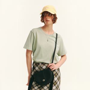 루나 레더 하프문 크로스백 3347 블랙