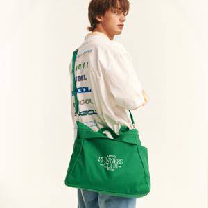 바이오 캔버스 빅 토트백 3977 그린