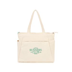 바이오 캔버스 빅 토트백 3977 아이보리